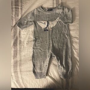 GAP Gray Whale Knit One Piece